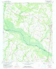 Norway West South Carolina Historical topographic map, 1:24000 scale, 7.5 X 7.5 Minute, Year 1979