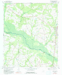 Norway West South Carolina Historical topographic map, 1:24000 scale, 7.5 X 7.5 Minute, Year 1979