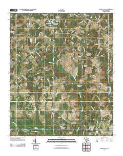 Norway East South Carolina Historical topographic map, 1:24000 scale, 7.5 X 7.5 Minute, Year 2011