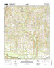 Norway East South Carolina Current topographic map, 1:24000 scale, 7.5 X 7.5 Minute, Year 2014