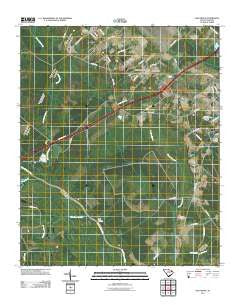 Oak Grove South Carolina Historical topographic map, 1:24000 scale, 7.5 X 7.5 Minute, Year 2011
