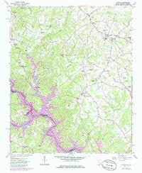 Oakway South Carolina Historical topographic map, 1:24000 scale, 7.5 X 7.5 Minute, Year 1963