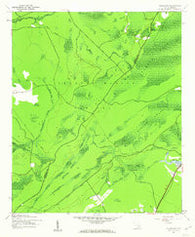 Ocean Bay South Carolina Historical topographic map, 1:24000 scale, 7.5 X 7.5 Minute, Year 1943