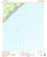 Ocean Forest South Carolina Historical topographic map, 1:24000 scale, 7.5 X 7.5 Minute, Year 1984