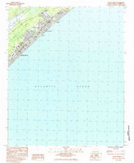 Ocean Forest South Carolina Historical topographic map, 1:24000 scale, 7.5 X 7.5 Minute, Year 1984