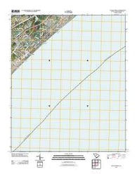 Ocean Forest South Carolina Historical topographic map, 1:24000 scale, 7.5 X 7.5 Minute, Year 2011