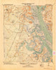 Okatie South Carolina Historical topographic map, 1:62500 scale, 15 X 15 Minute, Year 1920