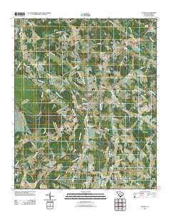 Olanta South Carolina Historical topographic map, 1:24000 scale, 7.5 X 7.5 Minute, Year 2011