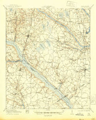 Olar South Carolina Historical topographic map, 1:62500 scale, 15 X 15 Minute, Year 1919