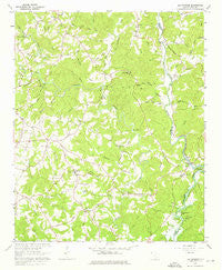 Old Pickens South Carolina Historical topographic map, 1:24000 scale, 7.5 X 7.5 Minute, Year 1961