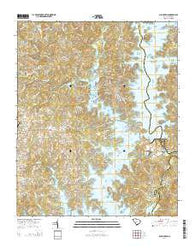 Old Pickens South Carolina Current topographic map, 1:24000 scale, 7.5 X 7.5 Minute, Year 2014