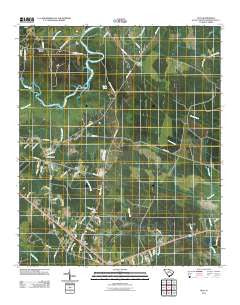 Olin South Carolina Historical topographic map, 1:24000 scale, 7.5 X 7.5 Minute, Year 2011