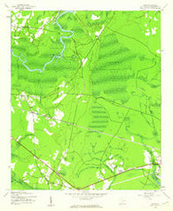 Olin South Carolina Historical topographic map, 1:24000 scale, 7.5 X 7.5 Minute, Year 1943