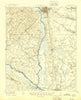 Orangeburg South Carolina Historical topographic map, 1:62500 scale, 15 X 15 Minute, Year 1921
