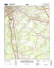 Orangeburg South South Carolina Current topographic map, 1:24000 scale, 7.5 X 7.5 Minute, Year 2014