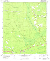 Osborn South Carolina Historical topographic map, 1:24000 scale, 7.5 X 7.5 Minute, Year 1979