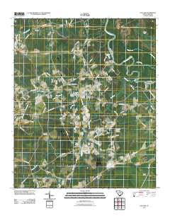 Outland South Carolina Historical topographic map, 1:24000 scale, 7.5 X 7.5 Minute, Year 2011
