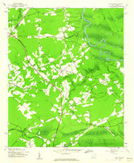 Outland South Carolina Historical topographic map, 1:24000 scale, 7.5 X 7.5 Minute, Year 1943