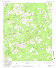 Owdoms South Carolina Historical topographic map, 1:24000 scale, 7.5 X 7.5 Minute, Year 1964