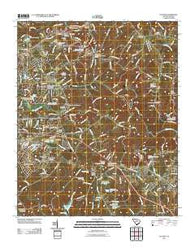 Pacolet South Carolina Historical topographic map, 1:24000 scale, 7.5 X 7.5 Minute, Year 2011