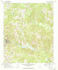 Pacolet Mills South Carolina Historical topographic map, 1:24000 scale, 7.5 X 7.5 Minute, Year 1969