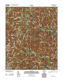 Pacolet Mills South Carolina Historical topographic map, 1:24000 scale, 7.5 X 7.5 Minute, Year 2011