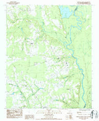 Pamplico North South Carolina Historical topographic map, 1:24000 scale, 7.5 X 7.5 Minute, Year 1986