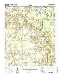Pamplico North South Carolina Current topographic map, 1:24000 scale, 7.5 X 7.5 Minute, Year 2014
