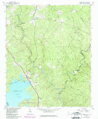 Parksville South Carolina Historical topographic map, 1:24000 scale, 7.5 X 7.5 Minute, Year 1964
