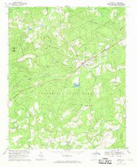 Patrick South Carolina Historical topographic map, 1:24000 scale, 7.5 X 7.5 Minute, Year 1968