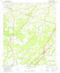 Paxville South Carolina Historical topographic map, 1:24000 scale, 7.5 X 7.5 Minute, Year 1979