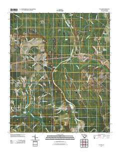 Pee Dee South Carolina Historical topographic map, 1:24000 scale, 7.5 X 7.5 Minute, Year 2011