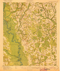 Peeples South Carolina Historical topographic map, 1:62500 scale, 15 X 15 Minute, Year 1920