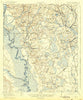 Peeples South Carolina Historical topographic map, 1:62500 scale, 15 X 15 Minute, Year 1920