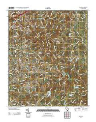 Pelham South Carolina Historical topographic map, 1:24000 scale, 7.5 X 7.5 Minute, Year 2011