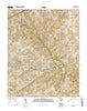 Pelham South Carolina Current topographic map, 1:24000 scale, 7.5 X 7.5 Minute, Year 2014