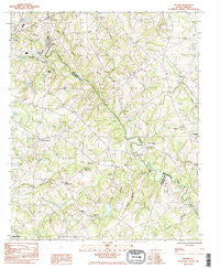 Pelham South Carolina Historical topographic map, 1:24000 scale, 7.5 X 7.5 Minute, Year 1983