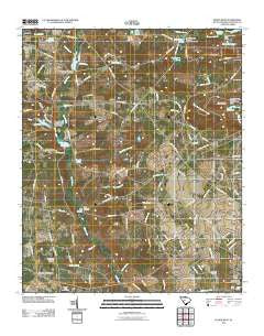 Pelion West South Carolina Historical topographic map, 1:24000 scale, 7.5 X 7.5 Minute, Year 2011