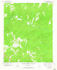 Philson Crossroads South Carolina Historical topographic map, 1:24000 scale, 7.5 X 7.5 Minute, Year 1969