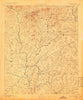 Pickens South Carolina Historical topographic map, 1:125000 scale, 30 X 30 Minute, Year 1894