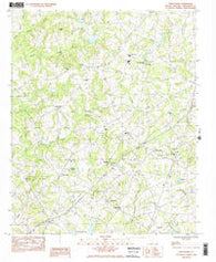 Piercetown South Carolina Historical topographic map, 1:24000 scale, 7.5 X 7.5 Minute, Year 1983