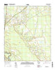 Pineland South Carolina Current topographic map, 1:24000 scale, 7.5 X 7.5 Minute, Year 2014