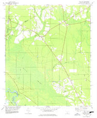 Pineland South Carolina Historical topographic map, 1:24000 scale, 7.5 X 7.5 Minute, Year 1978