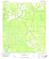 Pineland South Carolina Historical topographic map, 1:24000 scale, 7.5 X 7.5 Minute, Year 1978