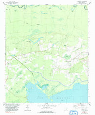 Pineville South Carolina Historical topographic map, 1:24000 scale, 7.5 X 7.5 Minute, Year 1979