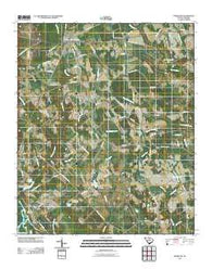 Pinewood South Carolina Historical topographic map, 1:24000 scale, 7.5 X 7.5 Minute, Year 2011