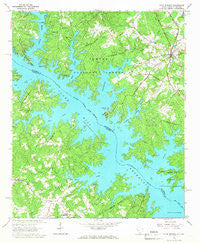 Plum Branch South Carolina Historical topographic map, 1:24000 scale, 7.5 X 7.5 Minute, Year 1964