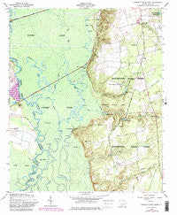 Poinsett State Park South Carolina Historical topographic map, 1:24000 scale, 7.5 X 7.5 Minute, Year 1953