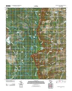 Poinsett State Park South Carolina Historical topographic map, 1:24000 scale, 7.5 X 7.5 Minute, Year 2011