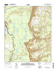 Poinsett State Park South Carolina Current topographic map, 1:24000 scale, 7.5 X 7.5 Minute, Year 2014